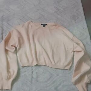 Oversized Puffy Crip Sweater